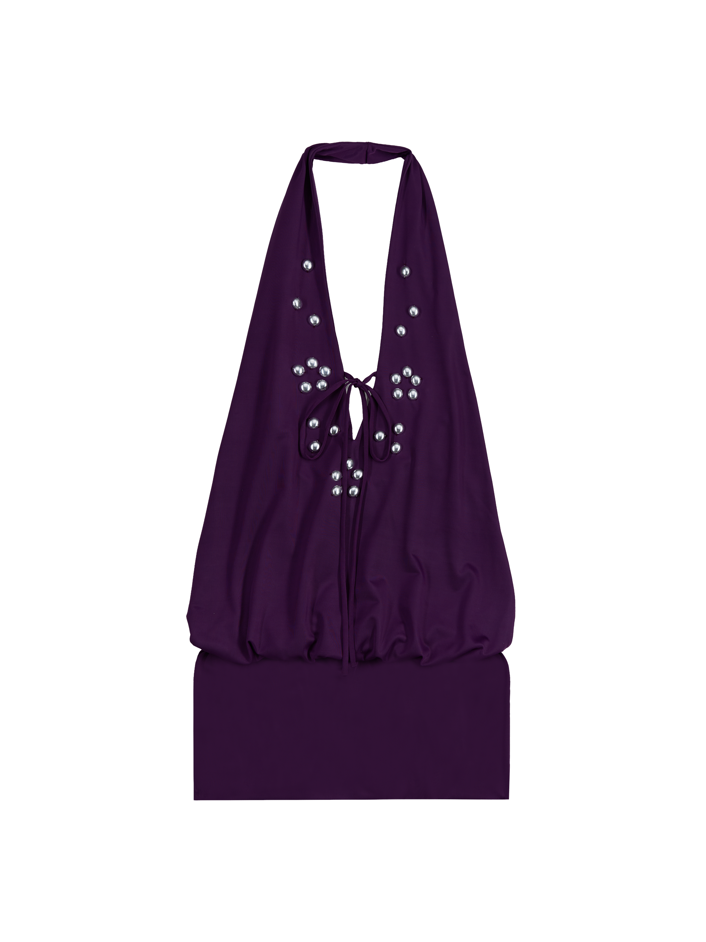 Céleste Halter Mini Dress