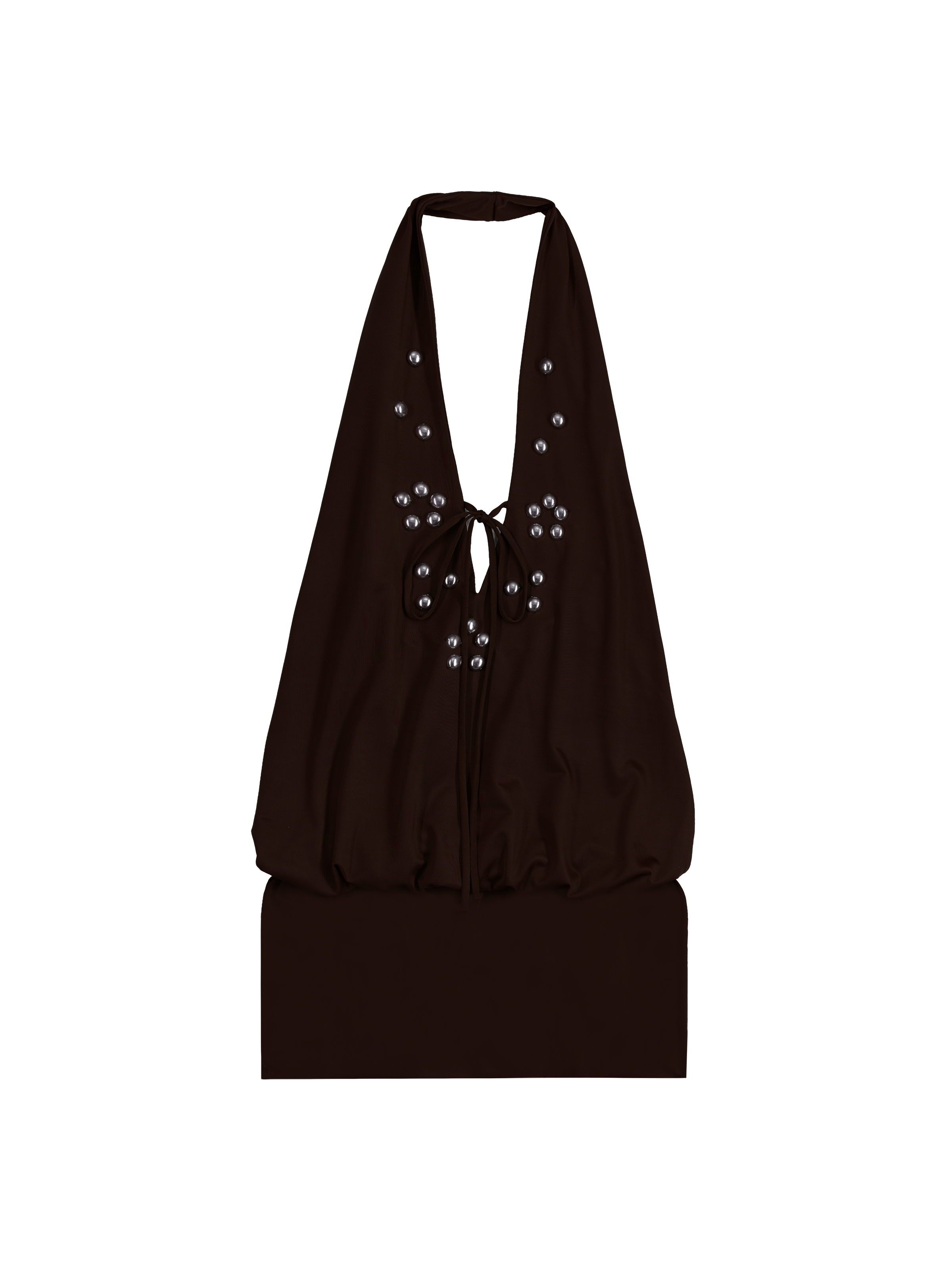 Céleste Halter Mini Dress