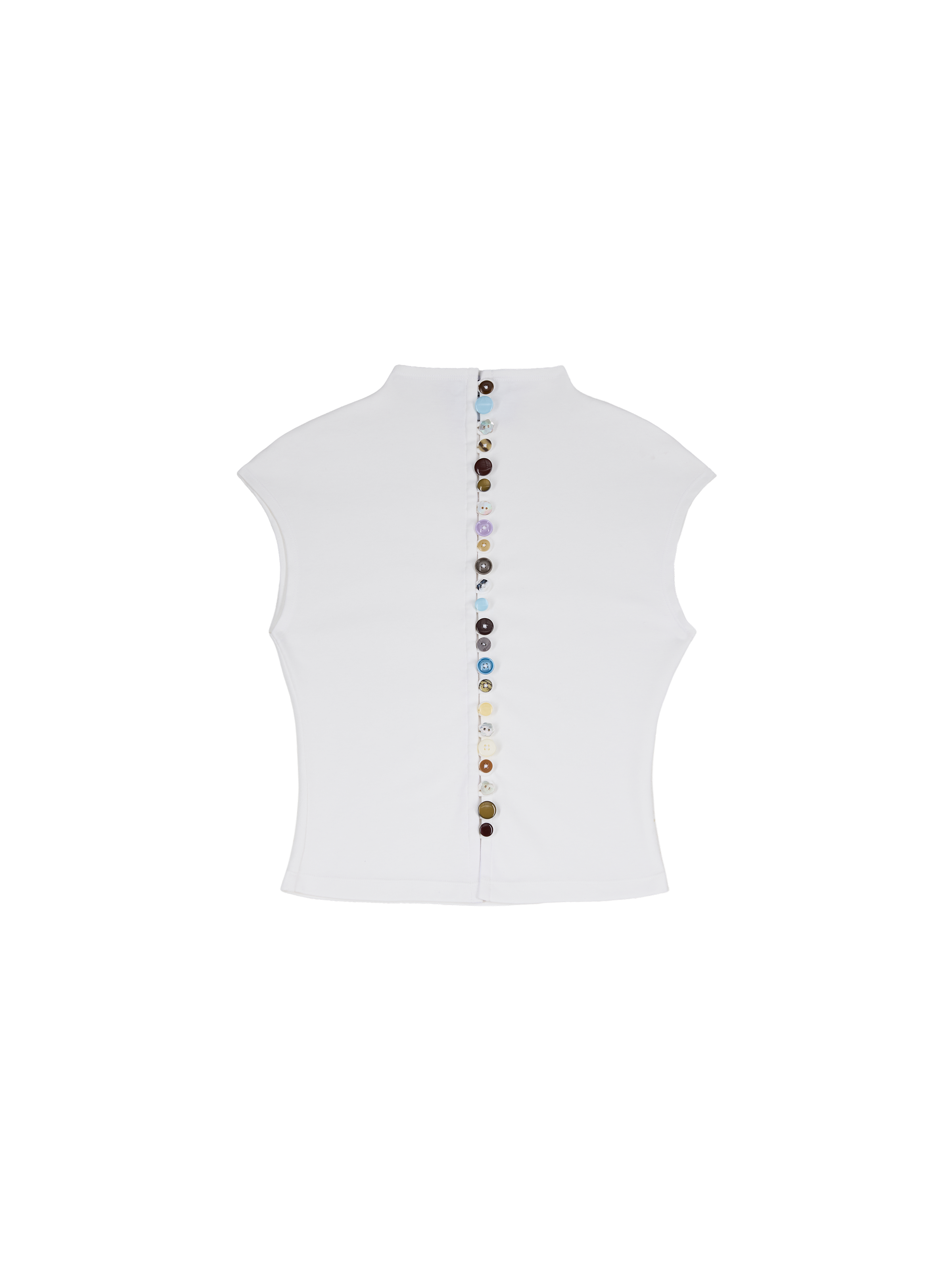 Gracie Button Top