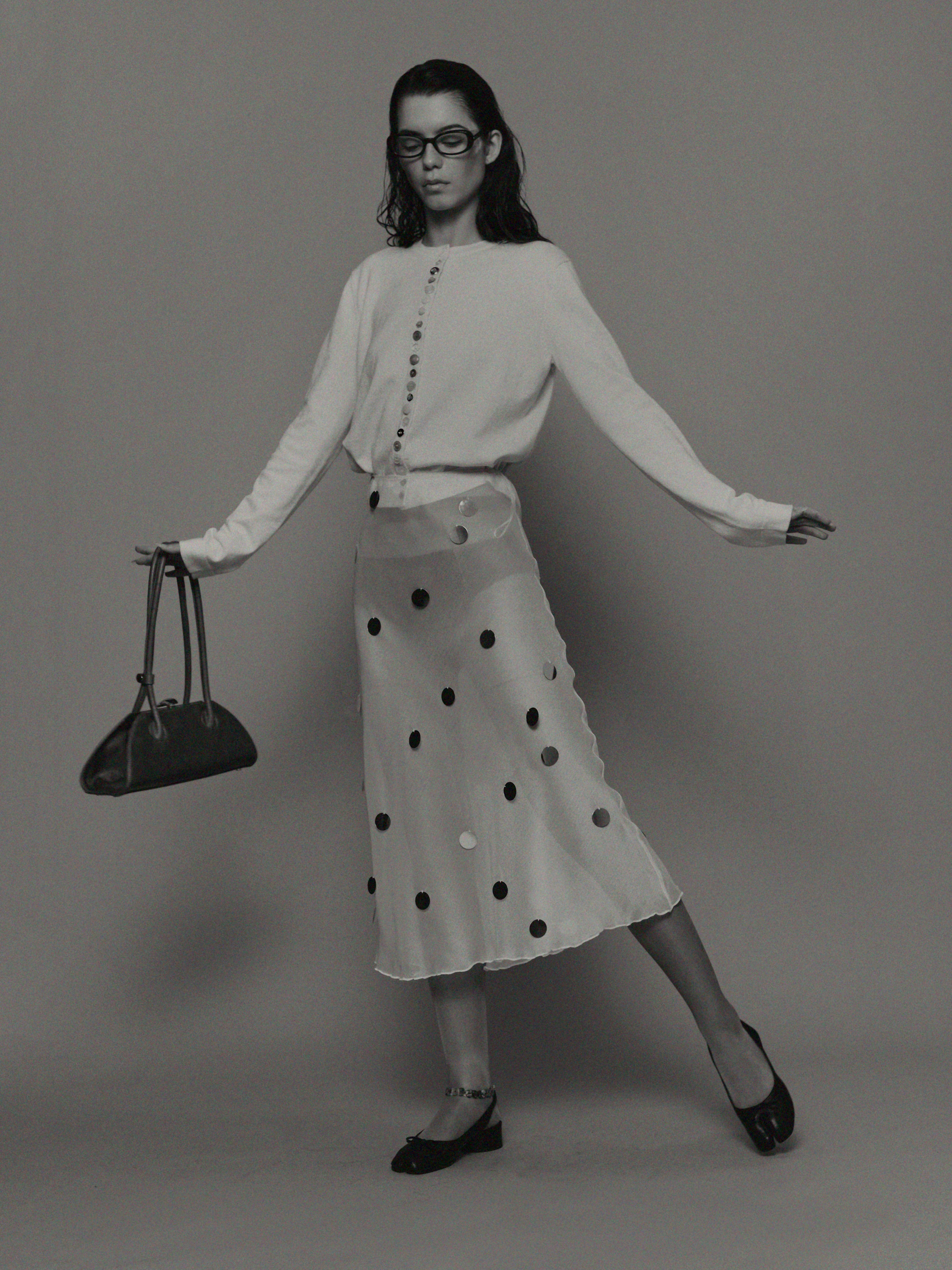 Simone Sheer Sequin Skirt