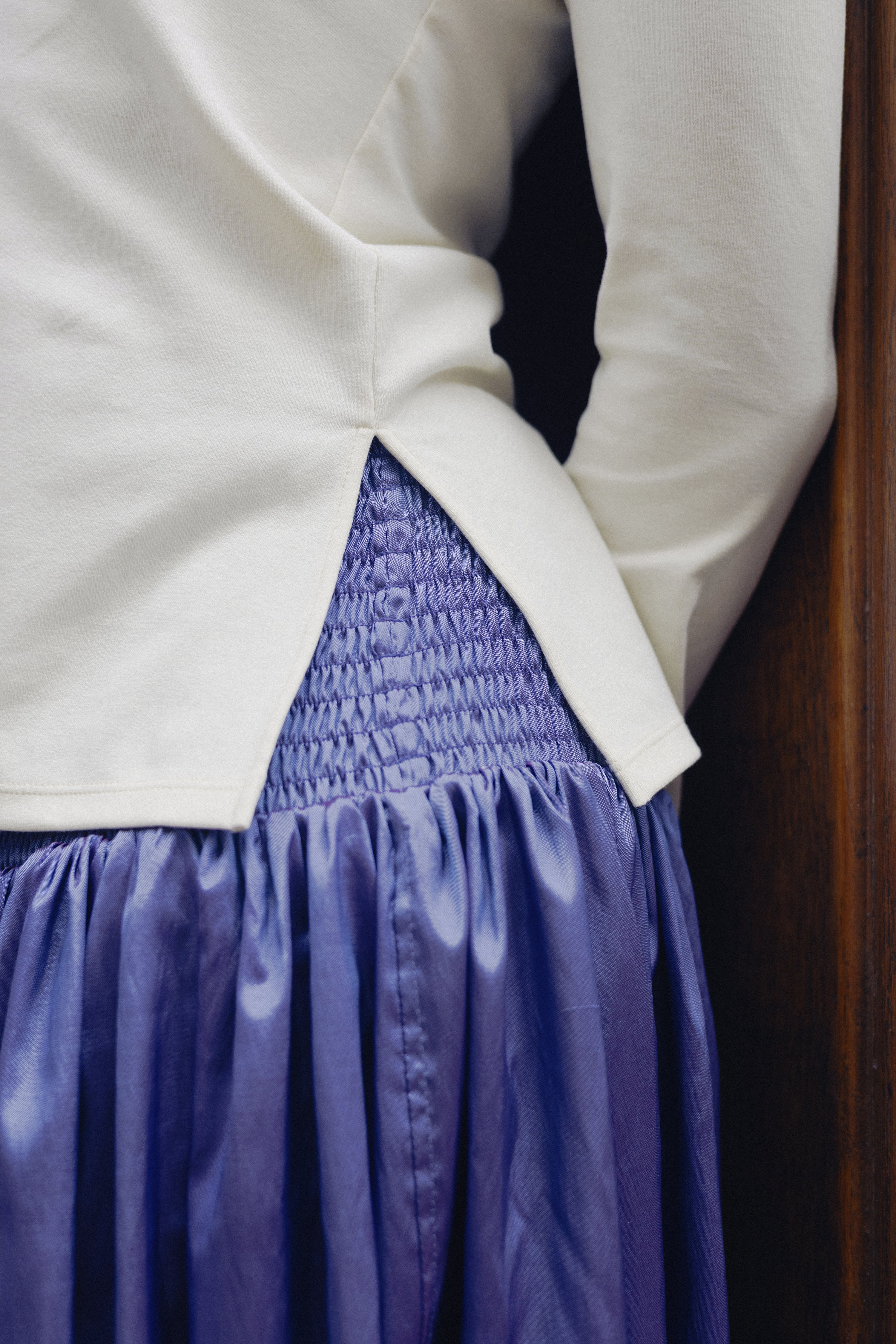 Lou Smocked Skirt