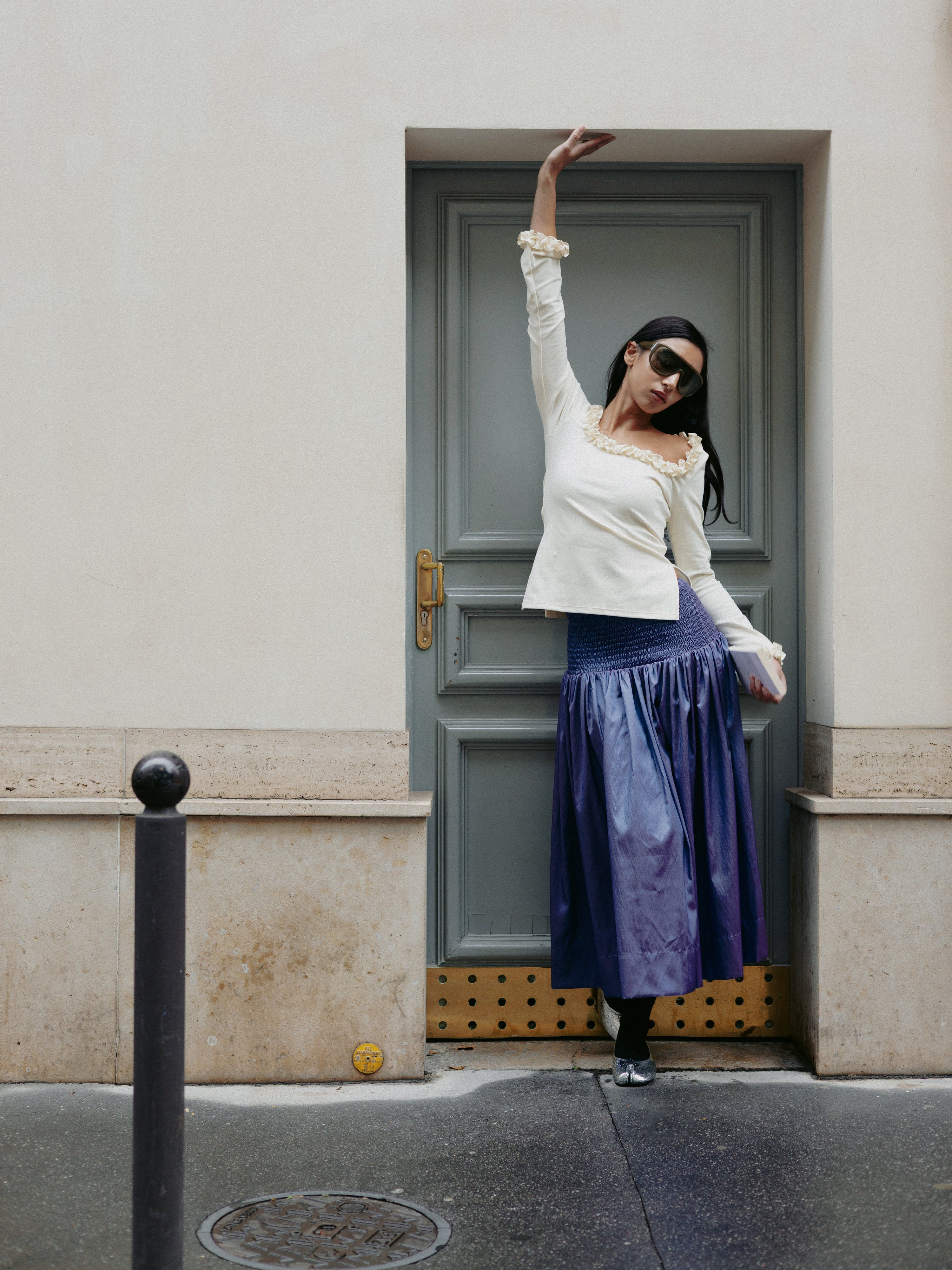 Lou Smocked Skirt