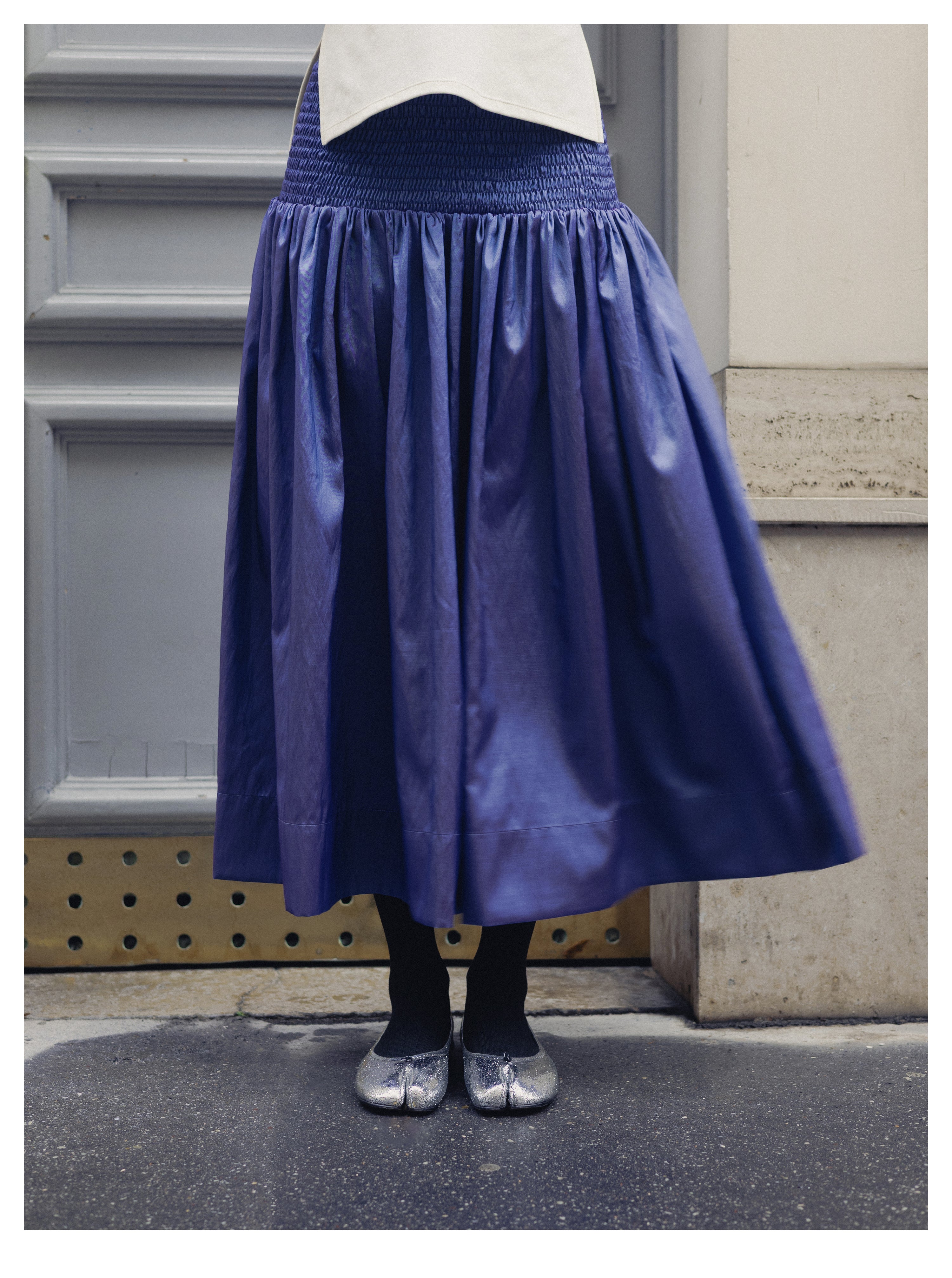 Lou Smocked Skirt