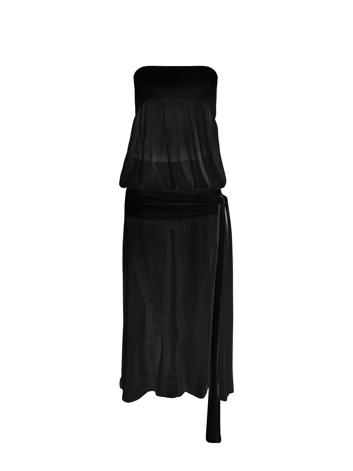Edith Sheer Bandeau Dress