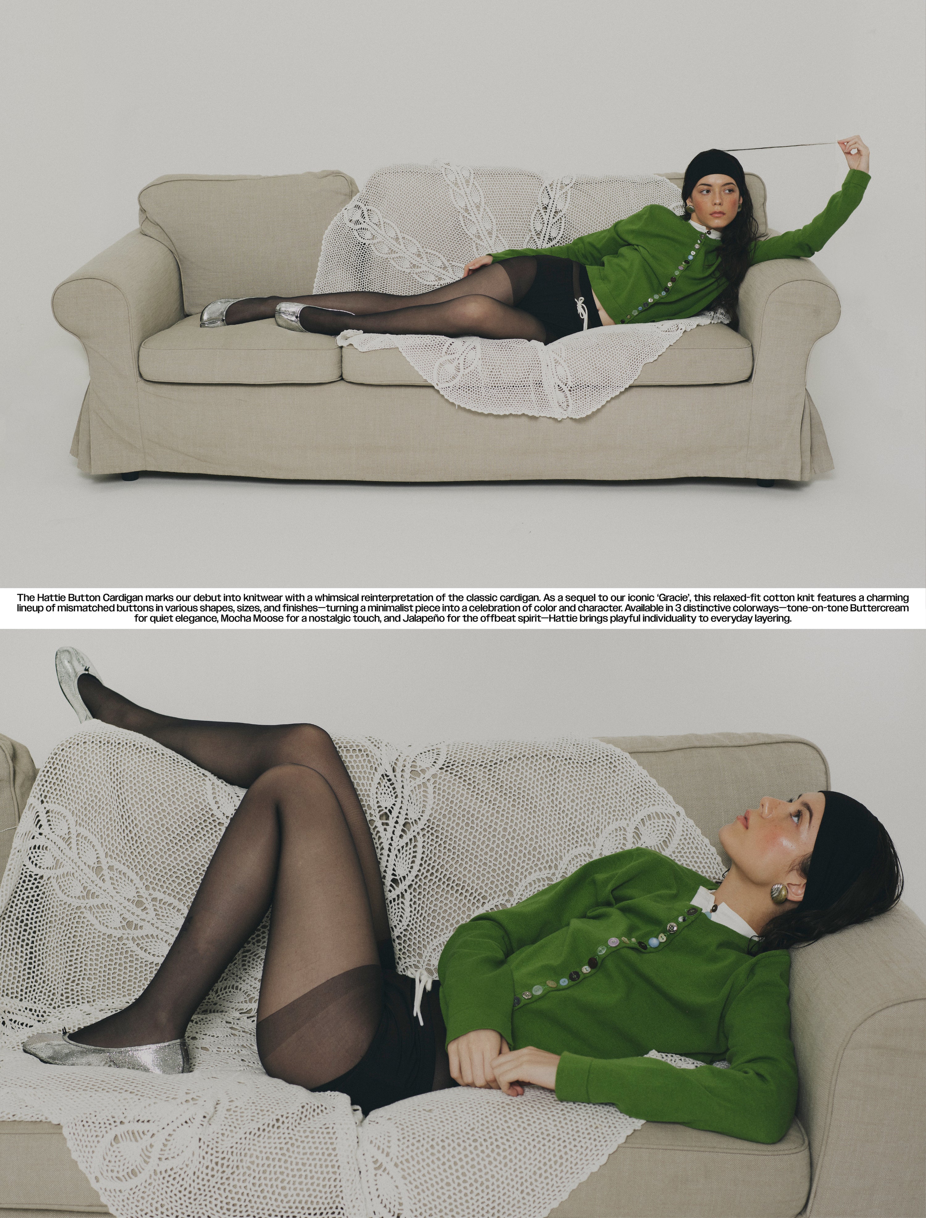 Hattie Button Cardigan