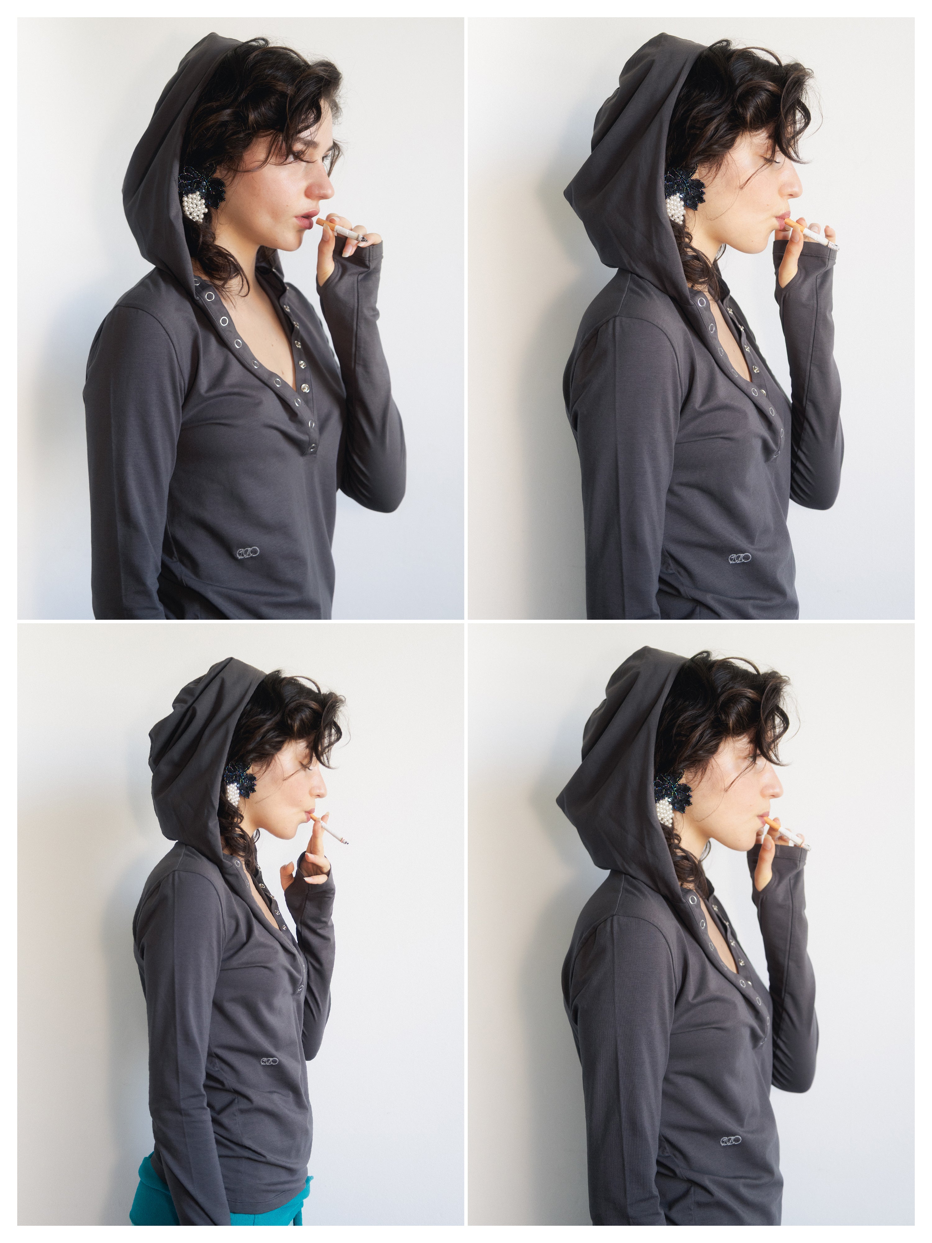Cassie Hooded Top
