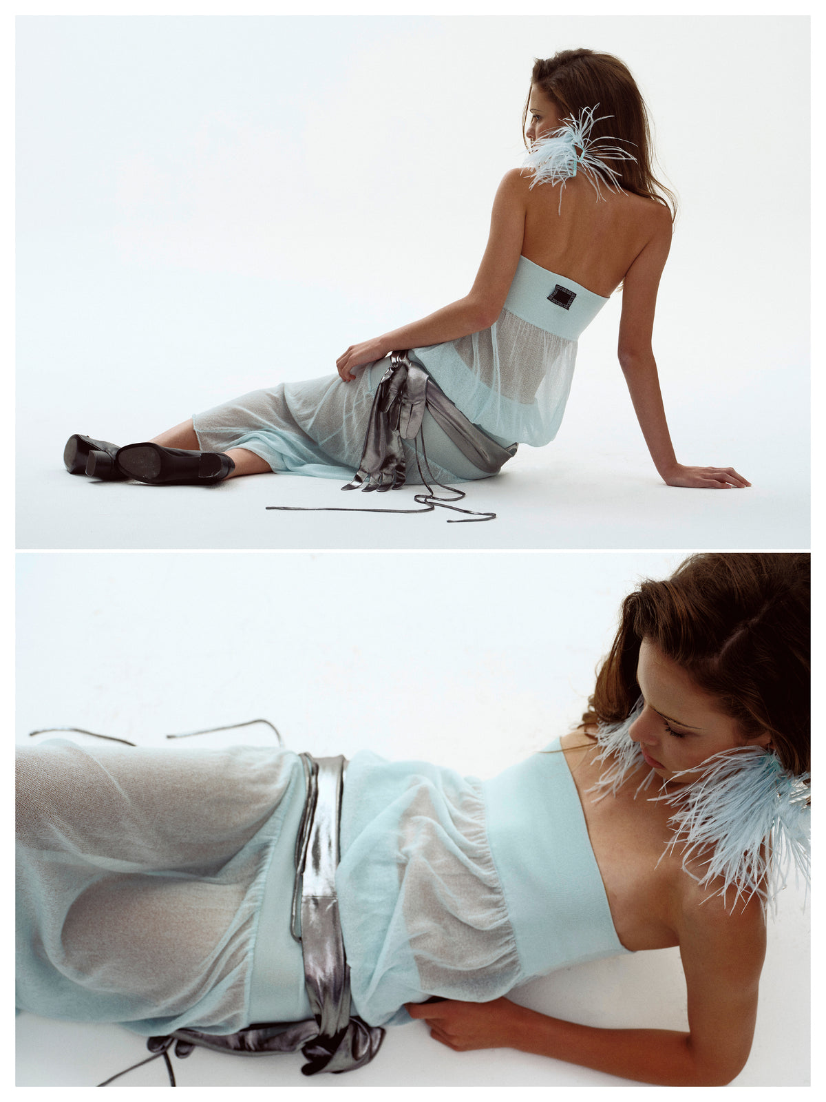Edith Sheer Bandeau Dress