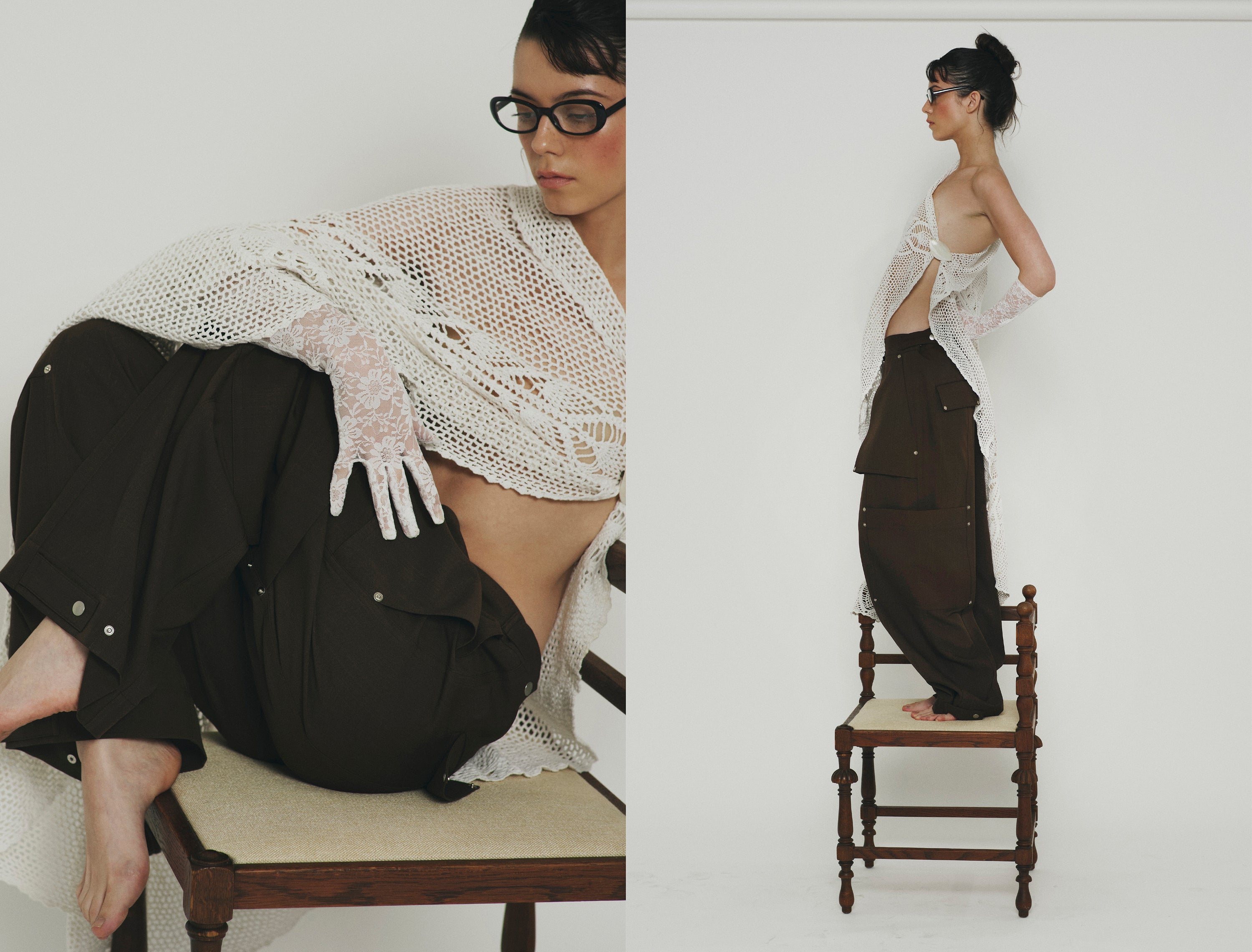 Nico Stud Unisex Cargo Pants