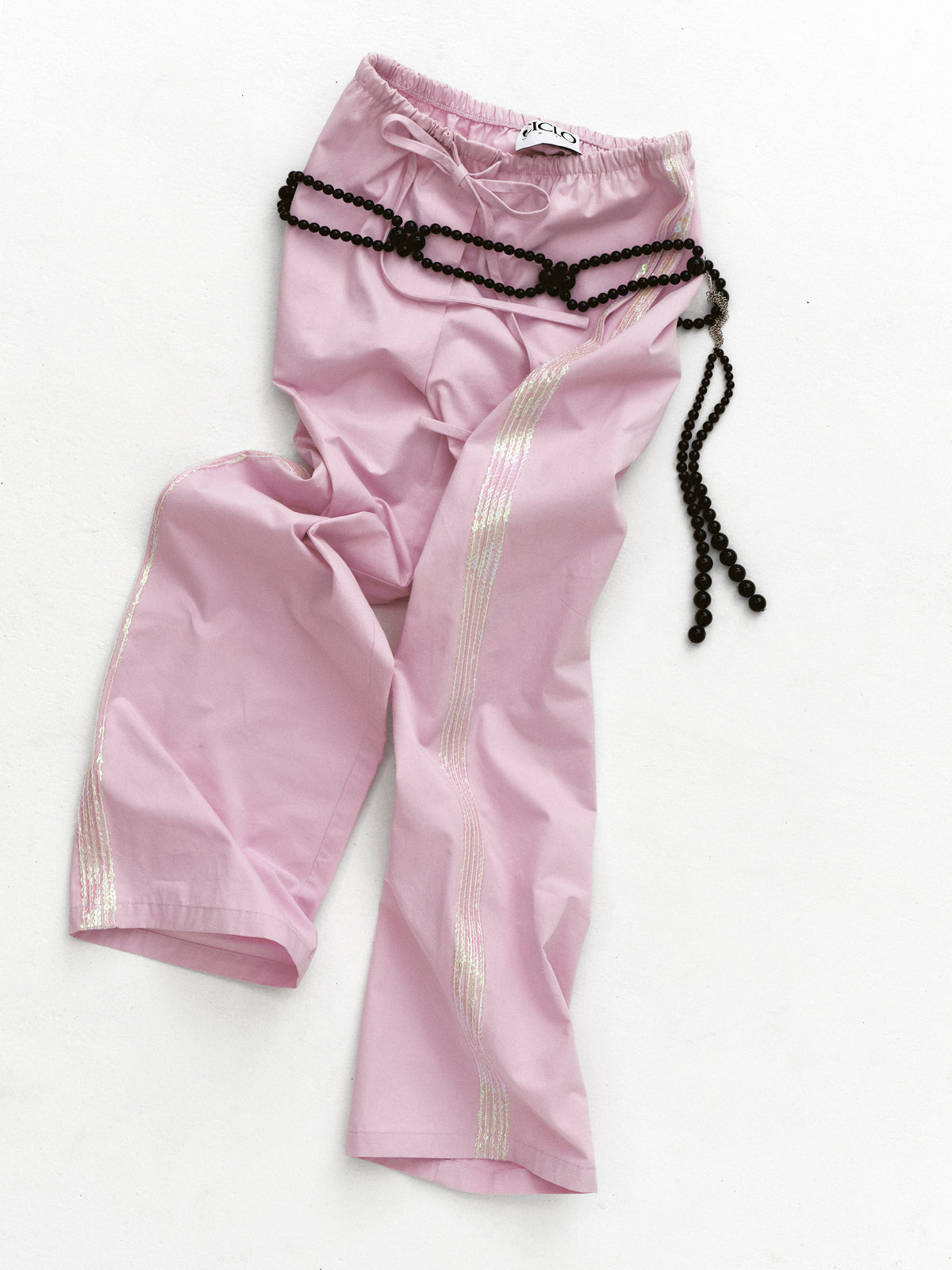 Renée Sequin Striped Pants