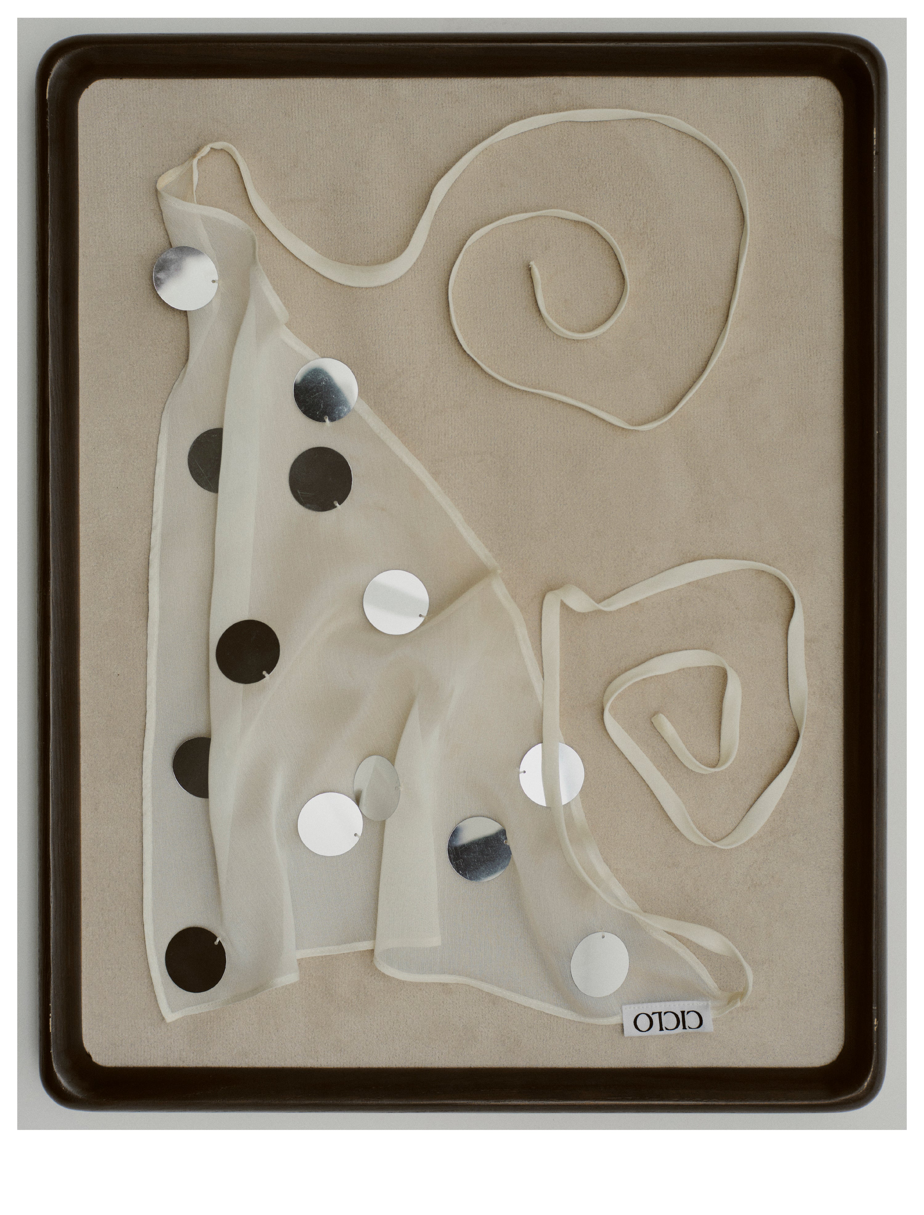 Pina Sheer Sequin Scarf