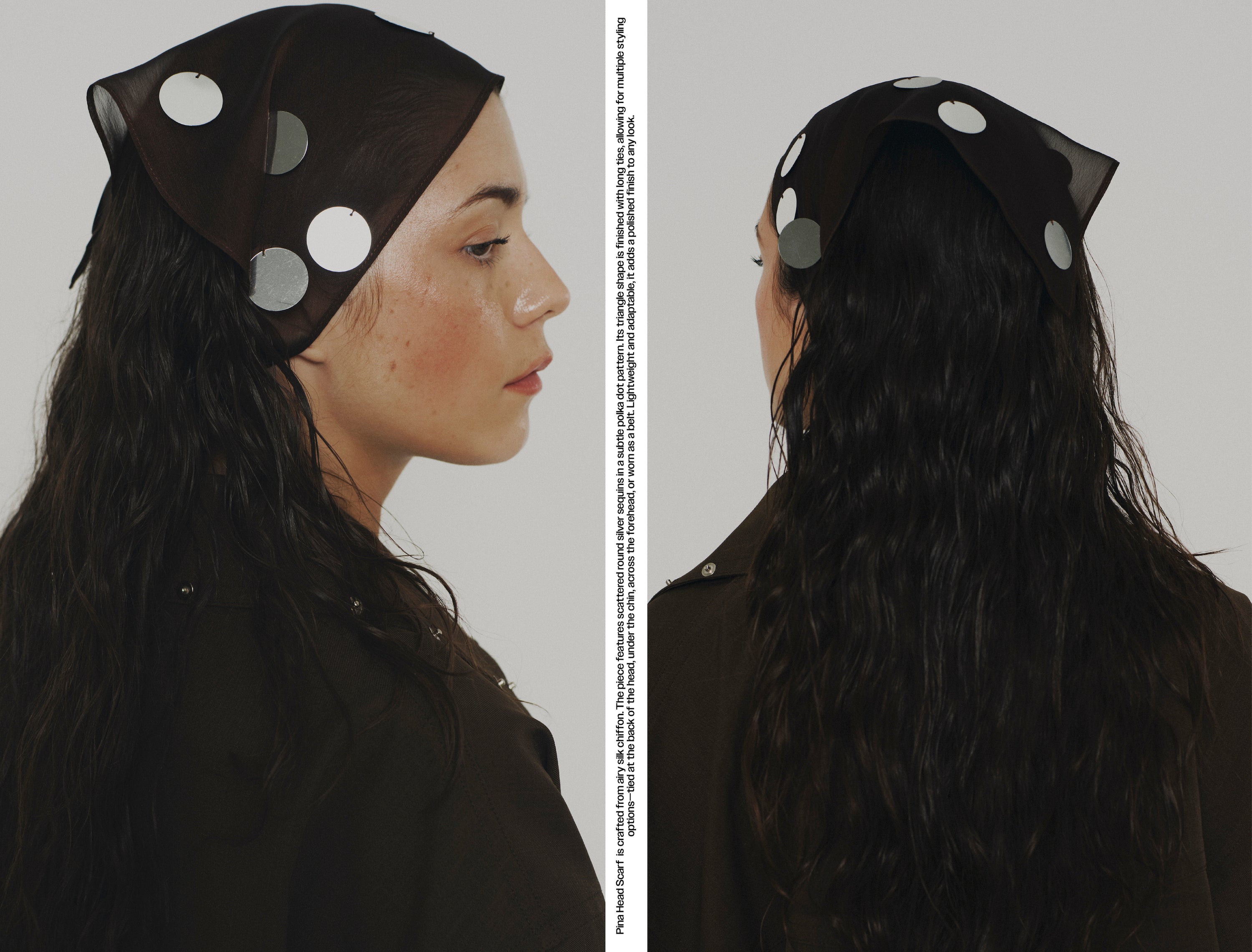 Pina Sheer Sequin Scarf