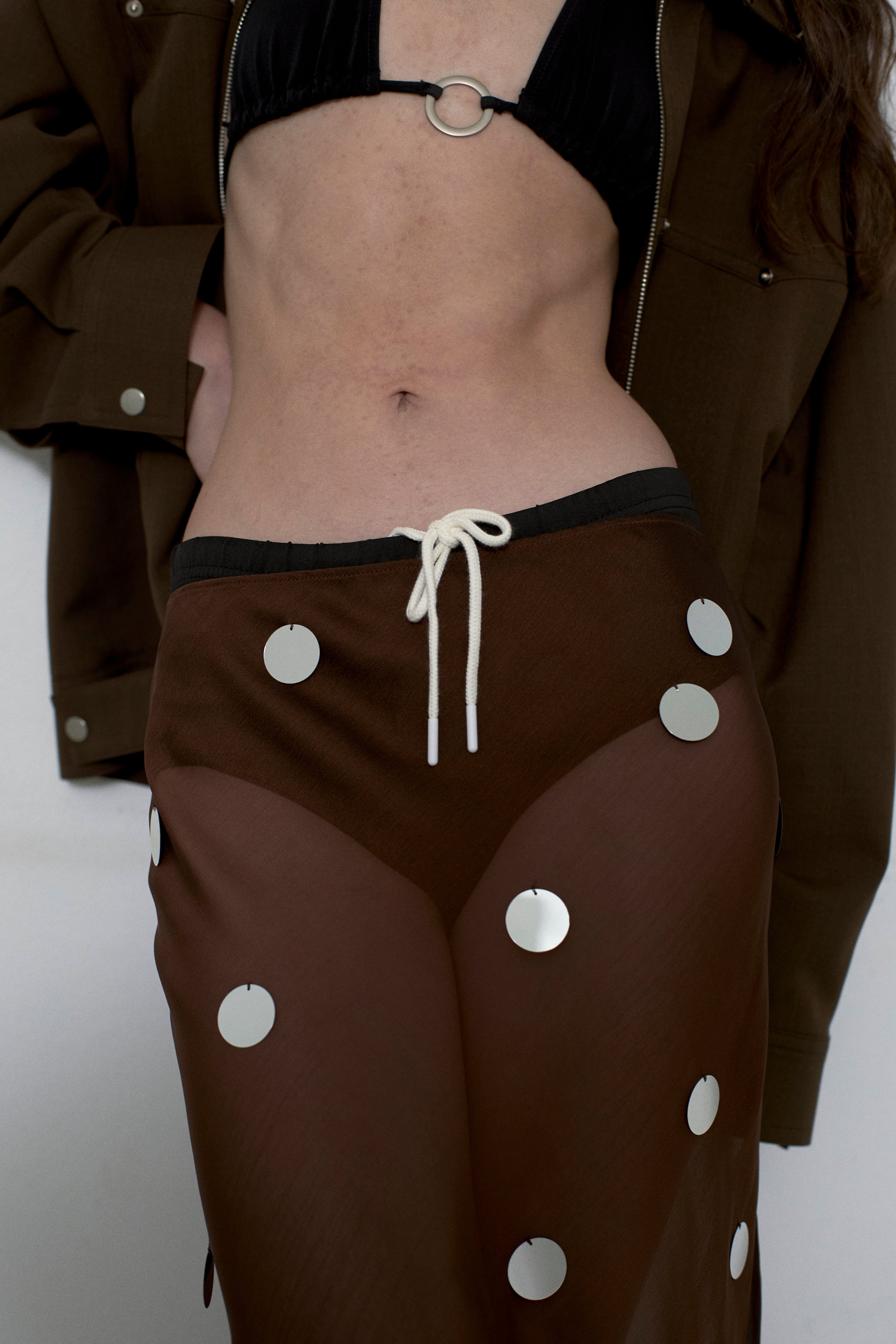 Simone Sheer Sequin Skirt