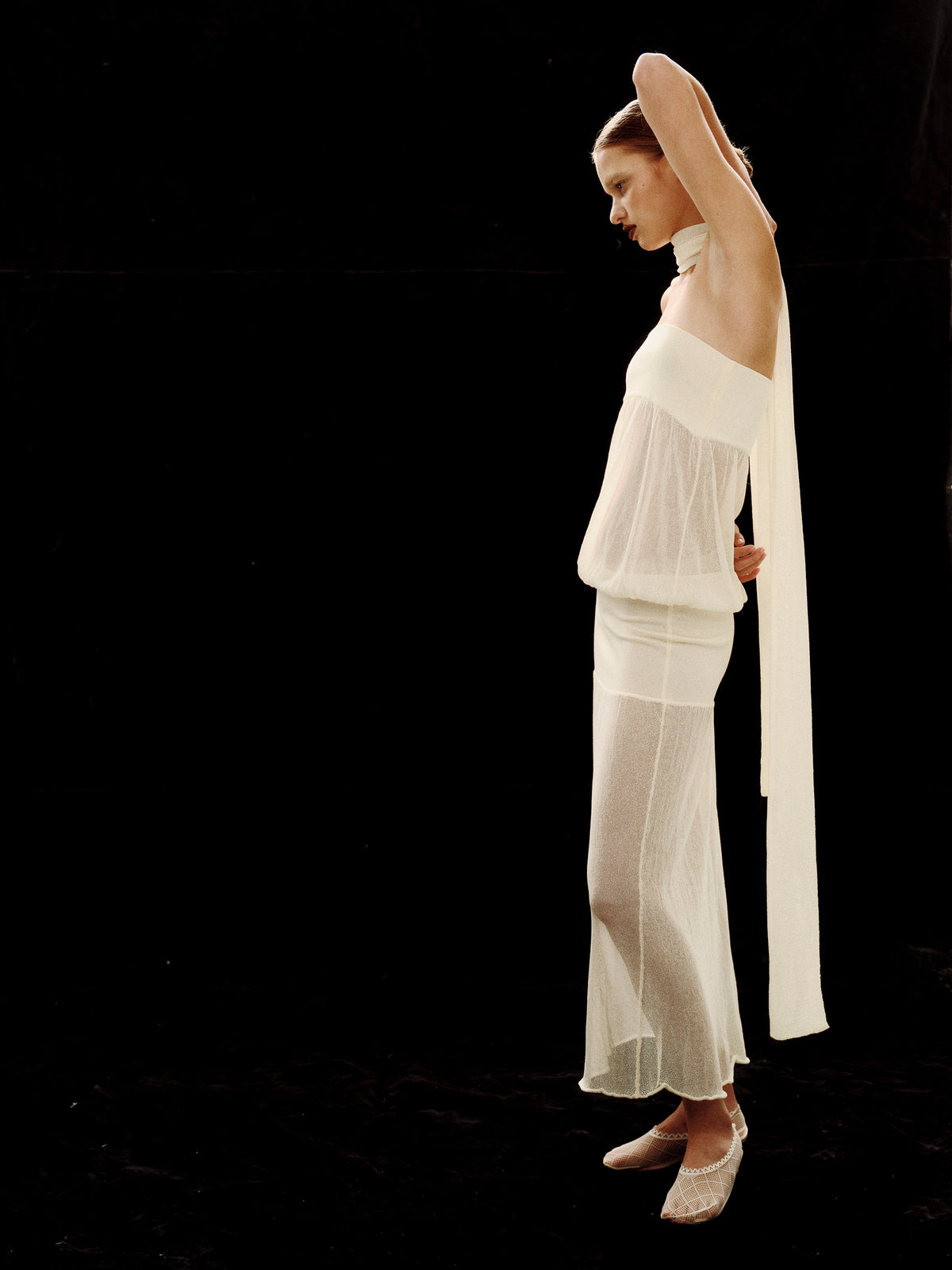 Edith Sheer Bandeau Dress