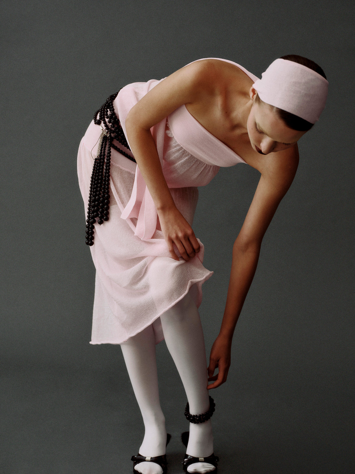 Edith Sheer Bandeau Dress