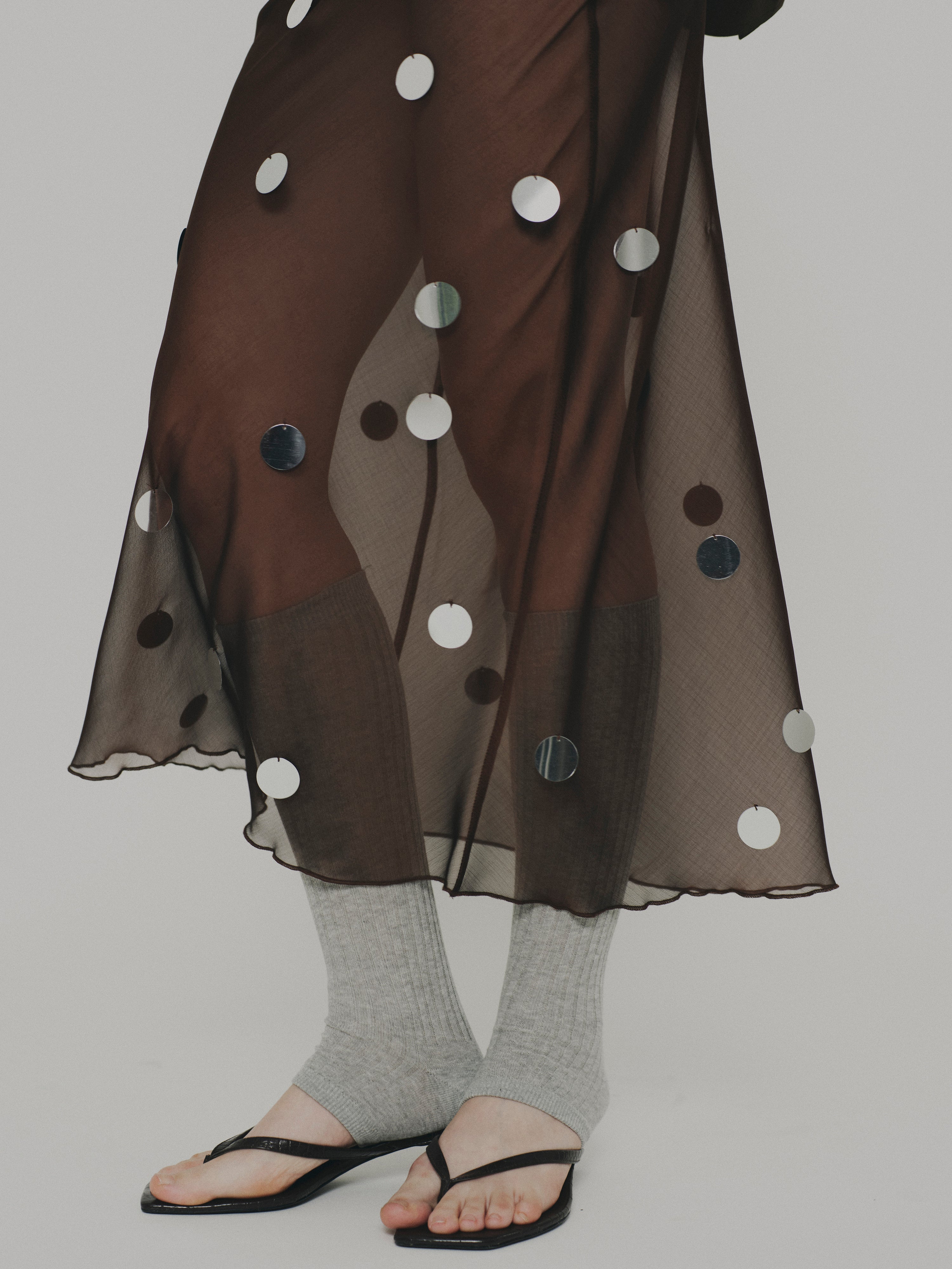 Simone Sheer Sequin Skirt