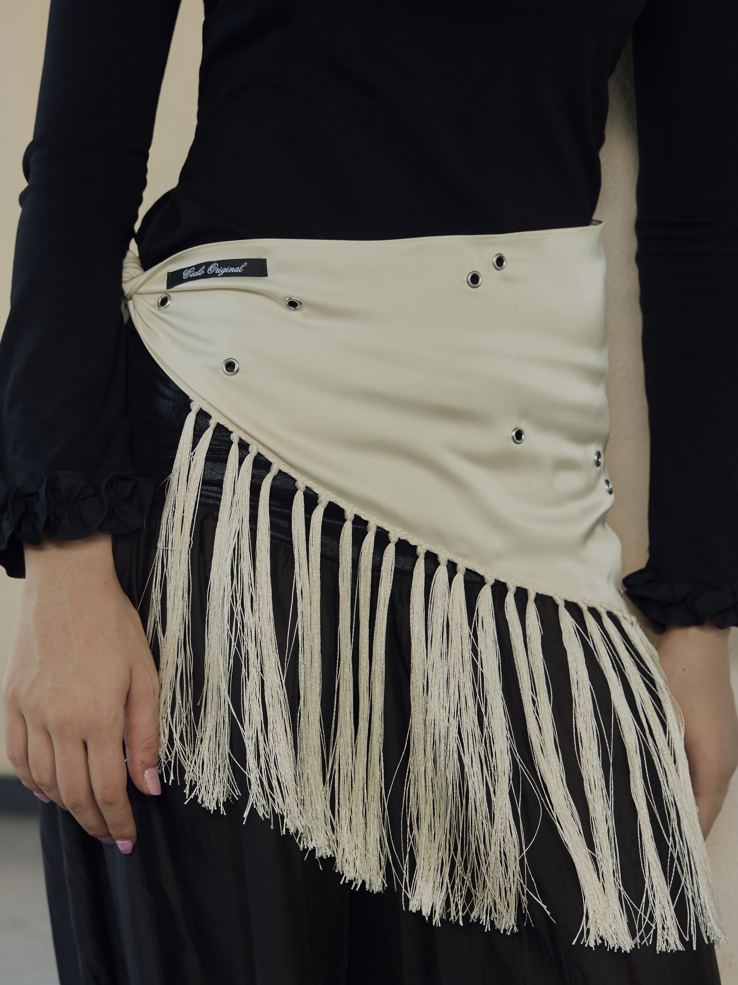 Cécile Fringed Scarf