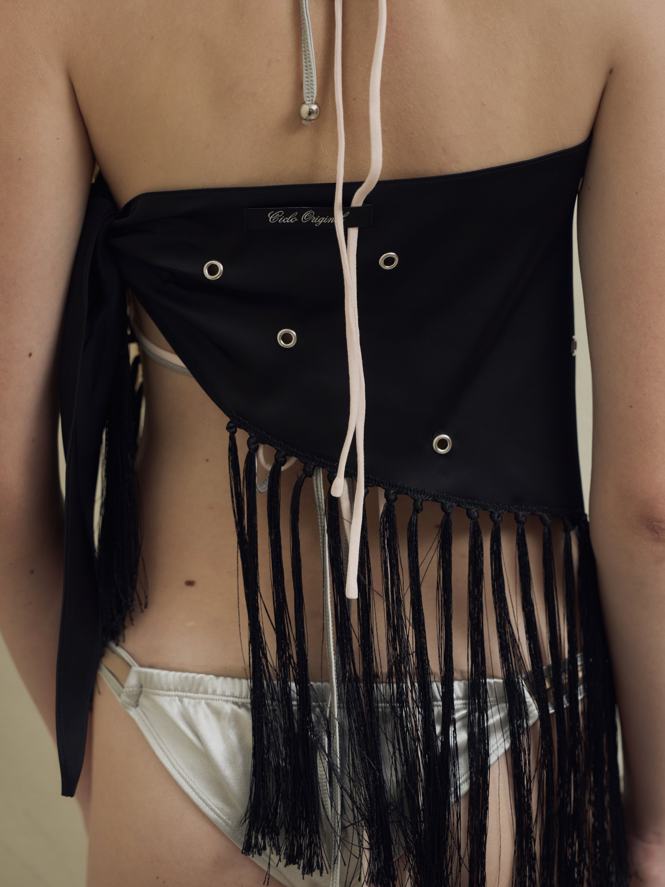 Cécile Fringed Scarf
