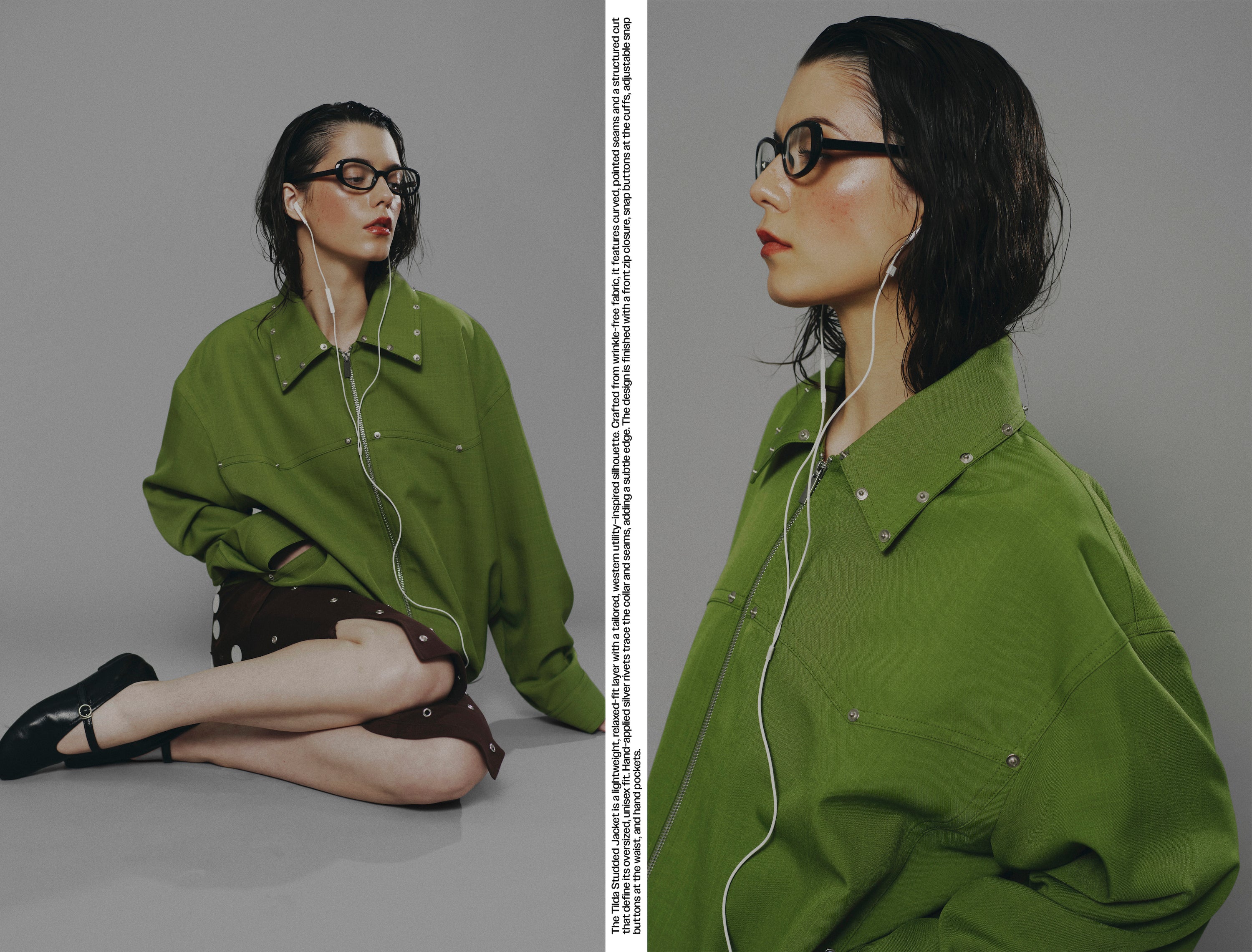 Tilda Stud Unisex Jacket