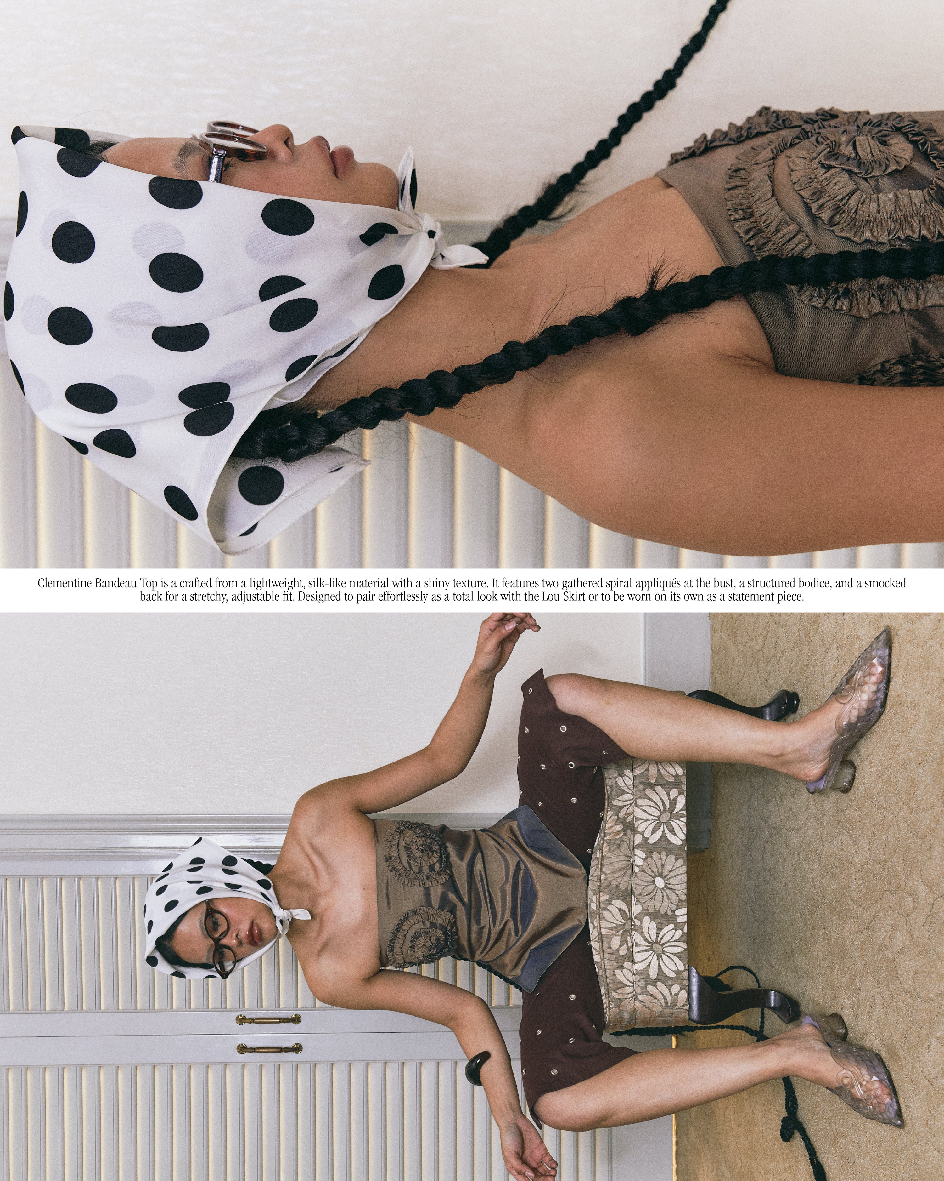 Clementine Bandeau Top