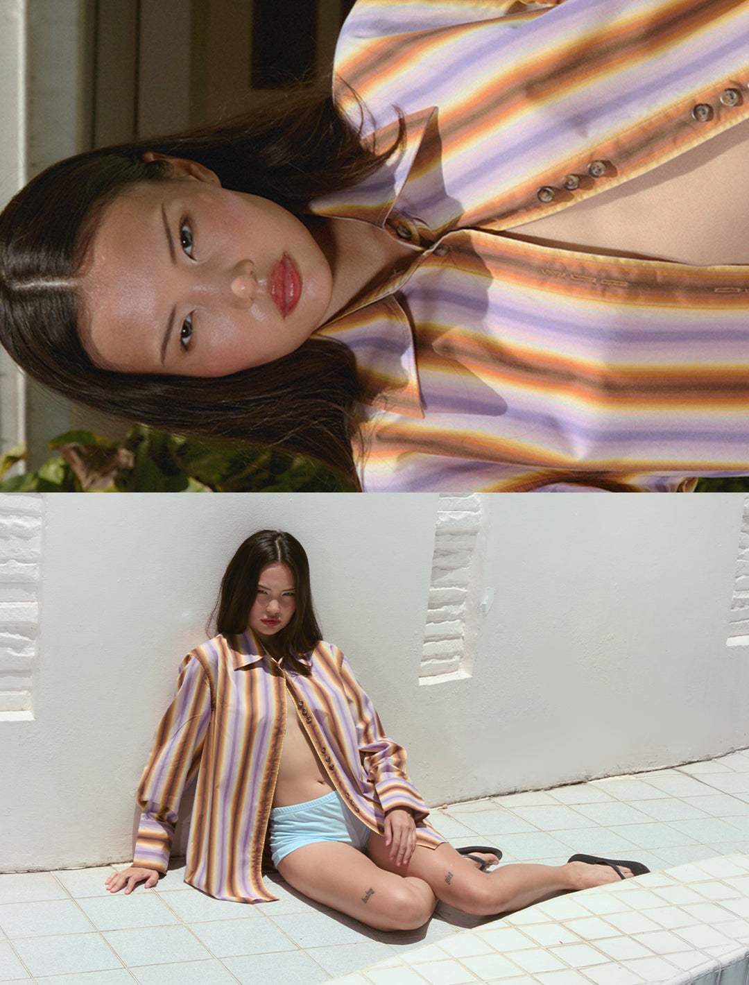 Aimée Triple Button Shirt